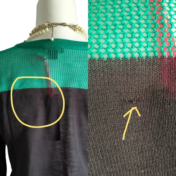 NWT I🖤Ronson Mesh Knit Top - Picture 10 of 13